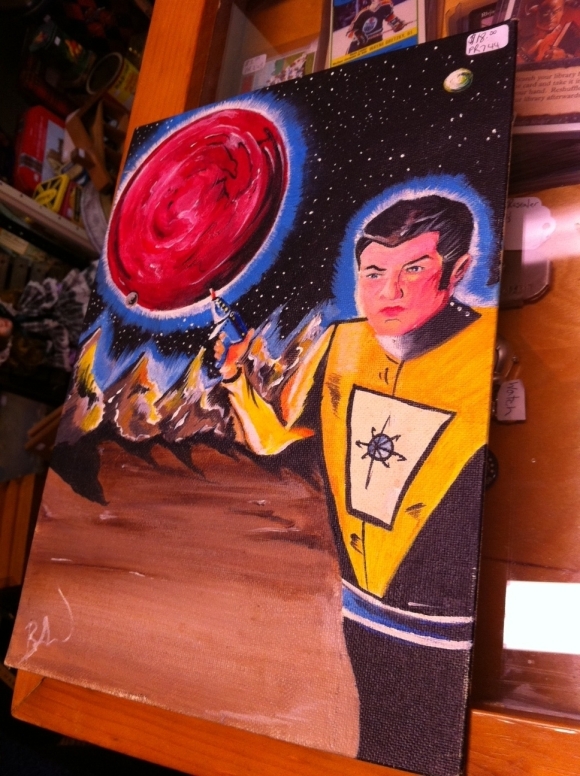 Campbellford Camp cosmonaut Painting